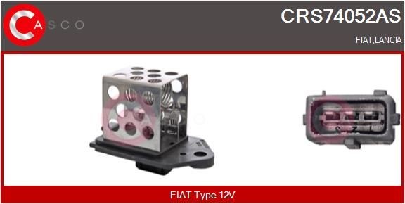 CASCO Resistore addizionale, Elettromotore-Ventola radiatore CRS74052AS CRS74052AS costo Resistenza ventola abitacolo LANCIA DELTA CASCO