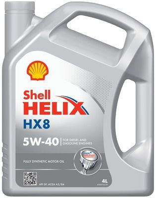 SHELL Olio motore 550070336 Olio motore SHELL Helix, HX8 550070336 prezzo Motore RENAULT TRUCKS Mascott Camion pianale / Telaio