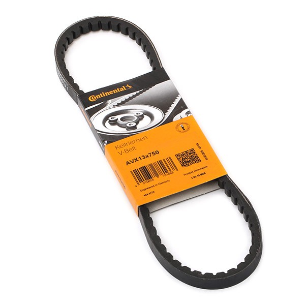 CONTITECH Ķīļsiksna AVX13X750 CONTITECH AVX13X750 Ķīļsiksnas Jaguar XF X250 cena