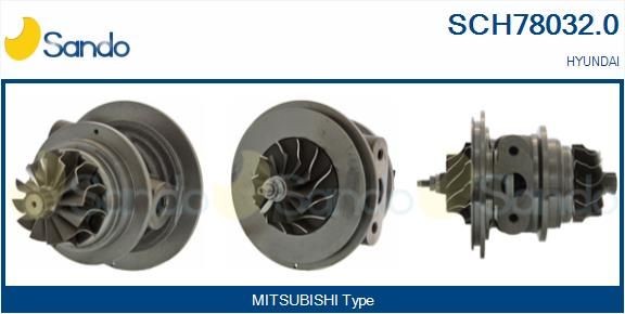 SANDO CHRA turbo SCH78032.0 SANDO SCH78032.0 Hyundai Galloper 2 turbo replacement