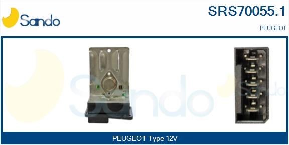 SANDO Formotstand, kjølevifte for el-motor SRS70055.1 Varmeapparat motstand SANDO 107 SRS70055.1 billige