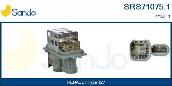SANDO Fläktmotstånd SRS71075.1 RENAULT fläktmotstånd SANDO SRS71075.1