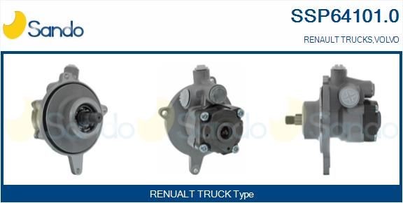 SANDO Servopumpe SSP64101.0 SSP64101.0 Servostyring pumpe VOLVO S60 SANDO