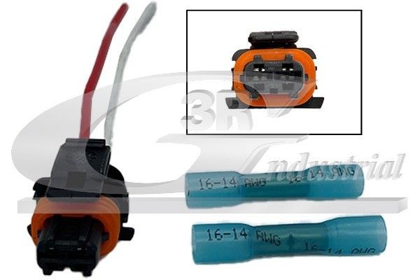 3RG Kit de reparação de cabos, válvula injectora 30202 3RG Jogo de reparação, injector SKODA 30202