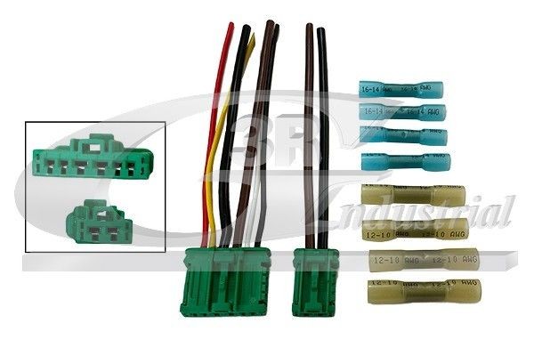 3RG Kabelreparatursatz, Innenraumgebläsemotor 30206 30206 3RG Renault Clio 2 Gebläsemotor Kosten