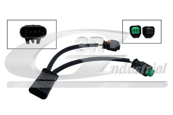 3RG Vadu remkomplekts, Dzesēšanas šķidruma temperatūras devējs 30208 3RG 30208 Vadu komplekts Mini Countryman R60 cena
