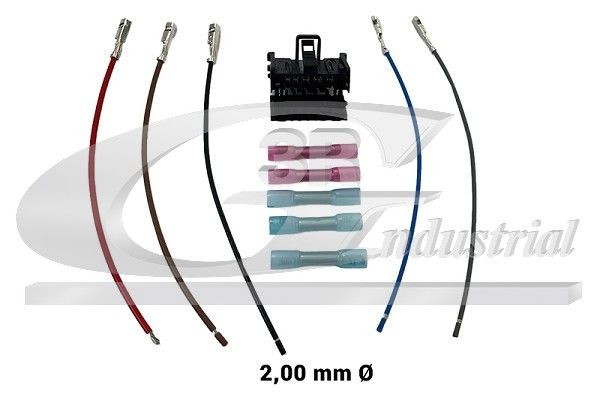 Kabelreparationssats, kupéfläktrelä 3RG 30212 3RG 30212 Fläktmotor Alfa Romeo MITO 2020