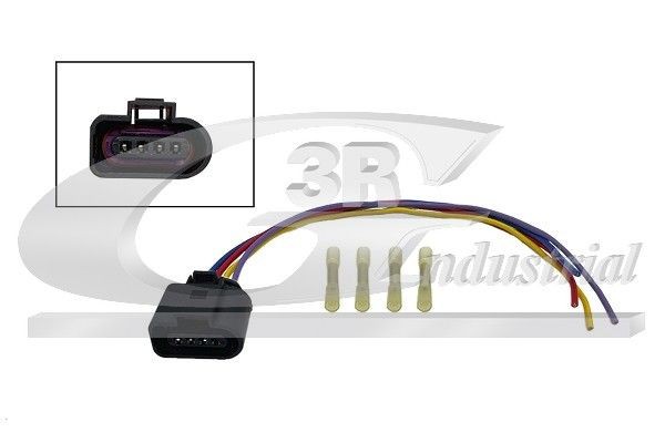 3RG Kabelreparationssæt, indsugningsmanifold tryksensor 30703 Kabelsæt VOLVO 3RG 30703