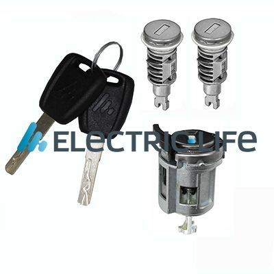 ELECTRIC LIFE Cylindre de serrure ZR85219 Fiat BARCHETTA Barillet ELECTRIC LIFE ZR85219