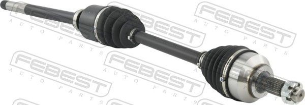 FEBEST Άξονας μετάδοσης κίνησης 2514-B7MTRH 2514-B7MTRH Ημιαξόνιο CITROËN C4 FEBEST