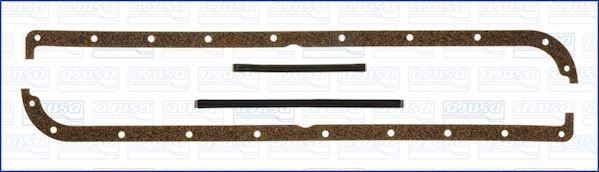 AJUSA Gasket Set, wet sump 59004800 AJUSA 59004800 genuine Opel Diplomat B oil sump gasket price