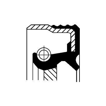 CORTECO Wellendichtring, Verteilergetriebe 01034939B Mitsubishi CS_A, CT0 Verteilergetriebe Einzelteile 01034939B CORTECO