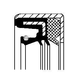 CORTECO Wellendichtring, Automatikgetriebe 01035711B 01035711B CORTECO Passat 3b2 Getriebe Dichtung kaufen