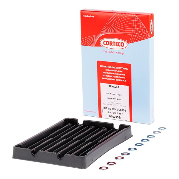CORTECO Σετ βίδες κυλινδροκεφαλής 016213B CORTECO 016213B Βίδες κυλινδροκεφαλής Renault 4 Combi τιμες