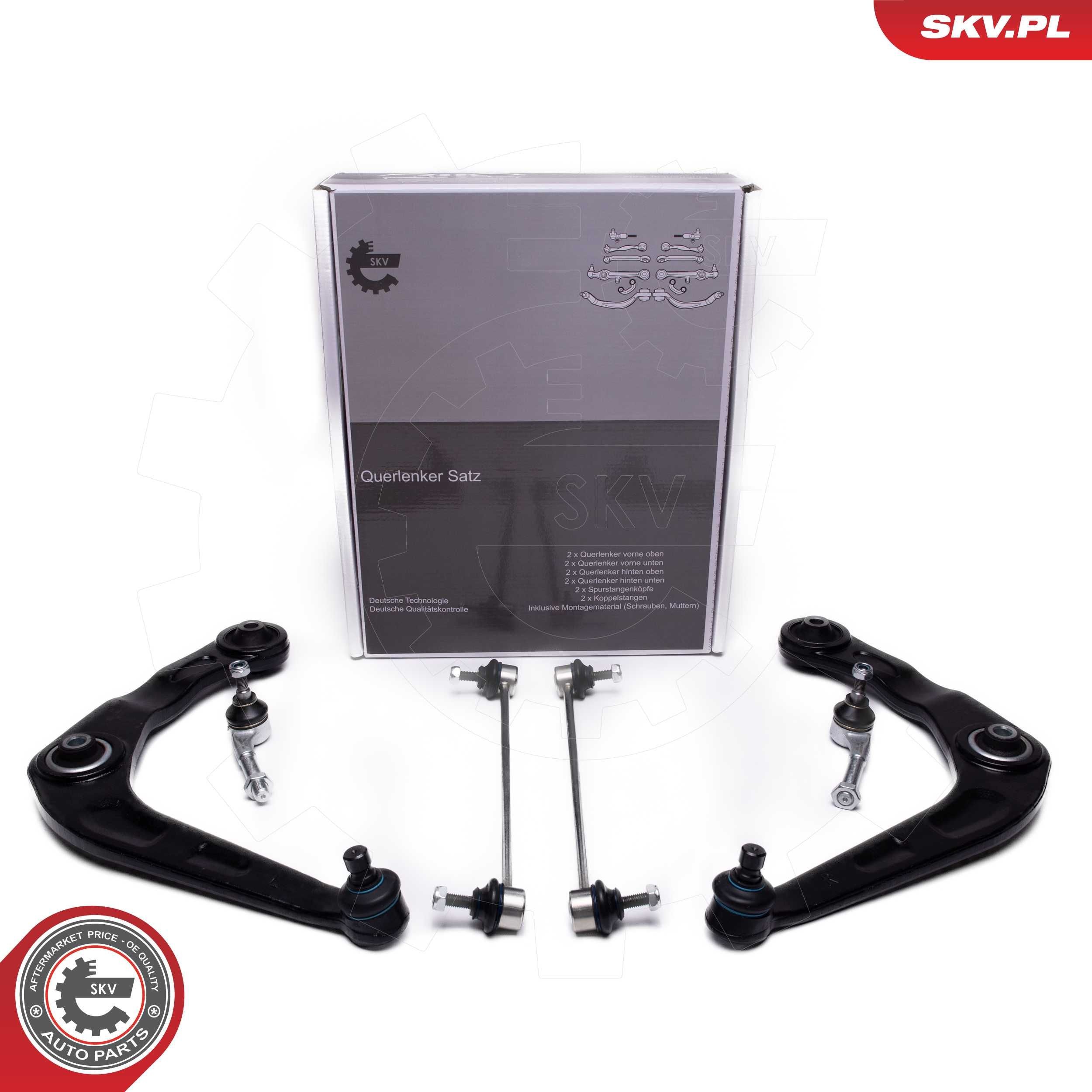 ESEN SKV Styrarmssats, hjulupphängning 04SKV720 ESEN SKV 04SKV720 Reparationssats länkarm Peugeot 206 Sedan original
