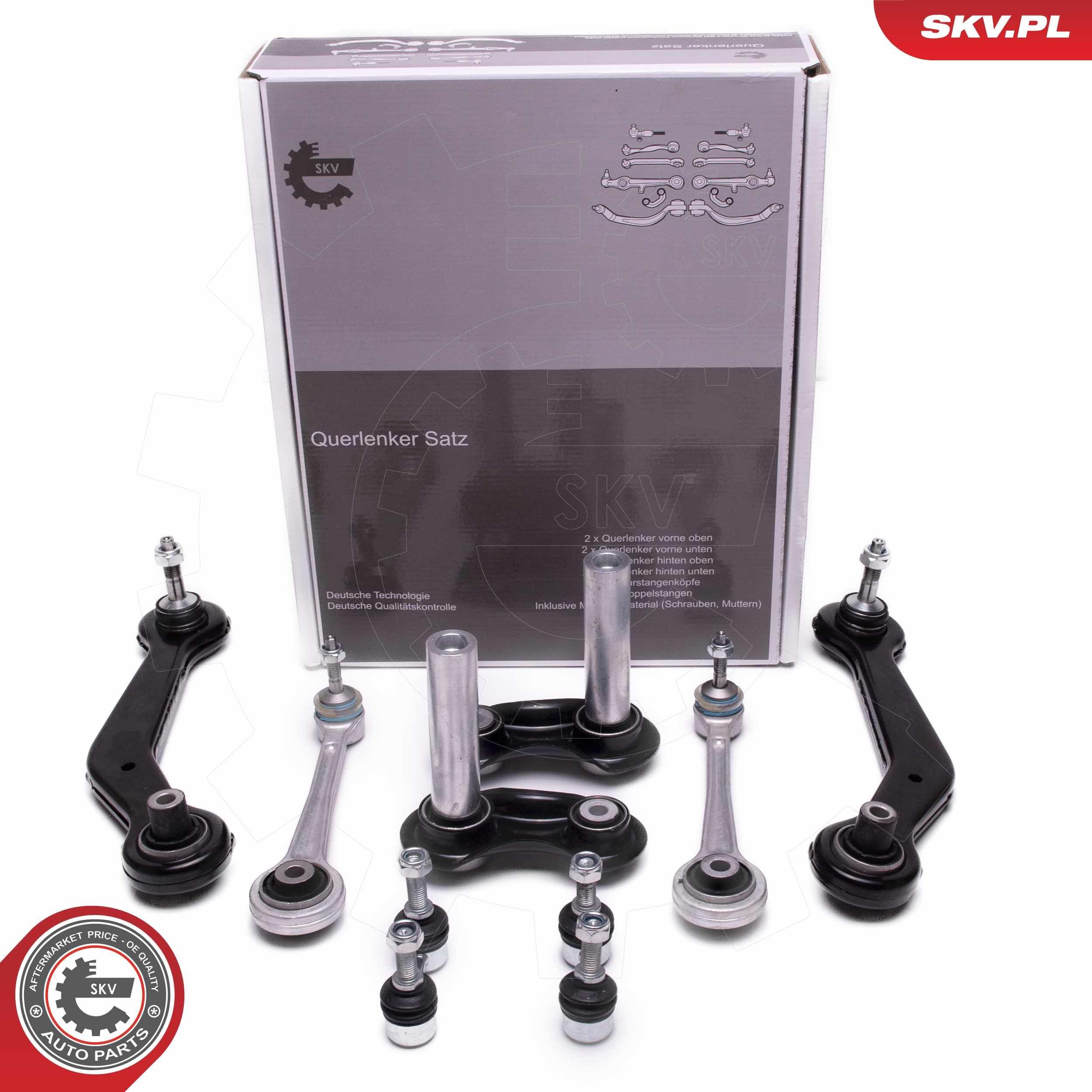Jogo de braços oscilantes, suspensão de rodas ESEN SKV 04SKV800 ESEN SKV 04SKV800: Kit de montagem braço oscilante BMW X5 2005