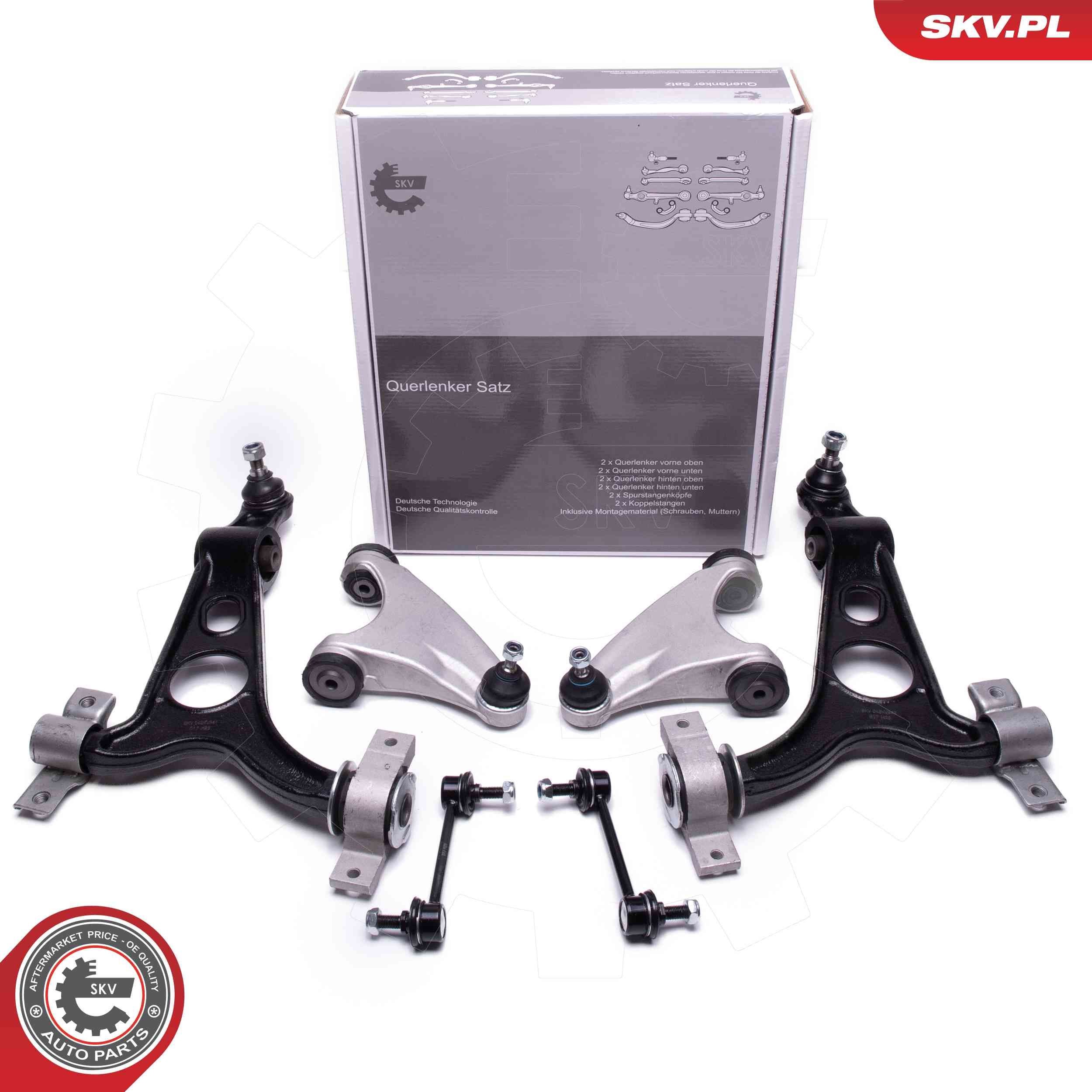 ESEN SKV Kit bras de suspension 04SKV940 04SKV940 Kit de réparation bras de suspension ESEN SKV FORD TRANSIT