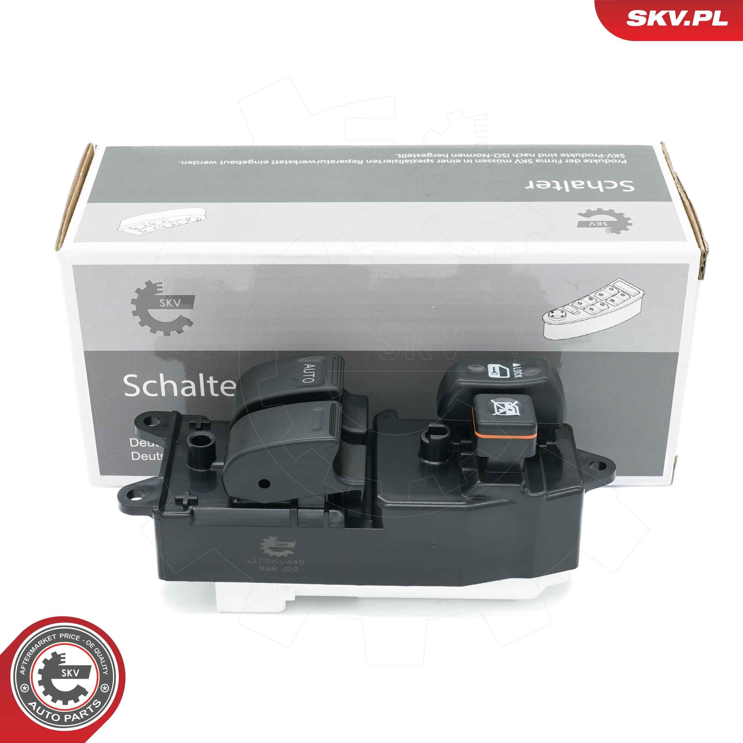 ESEN SKV Spínač elektrického otvárania okien 37SKV448 Vypinac na stahovanie okien ESEN SKV Toyota YARIS 37SKV448
