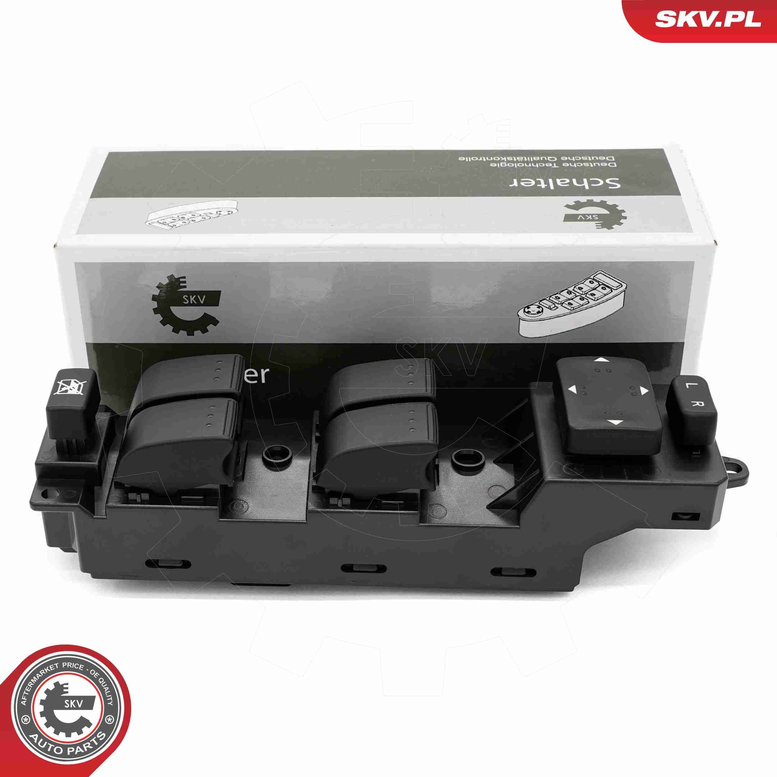 ESEN SKV Brytare, fönsterhiss 37SKV463 ESEN SKV 37SKV463 Elhiss strömställare 6 Hatchback (GH) original