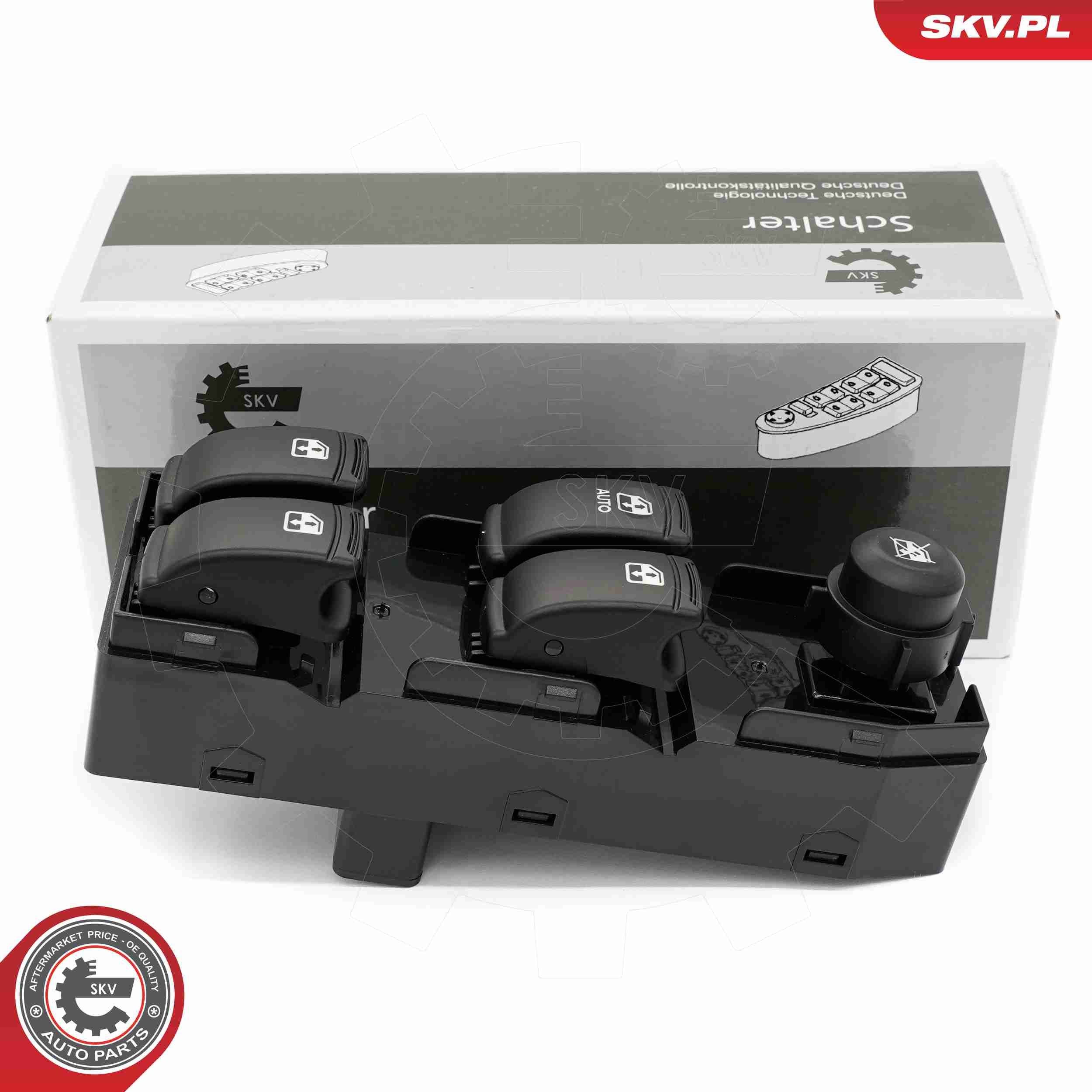 ESEN SKV Interruptor, elevadores dos vidros 37SKV476 ESEN SKV 37SKV476 Interruptor elevadores dos vidros Chevrolet Aveo T250 a um preço acessível