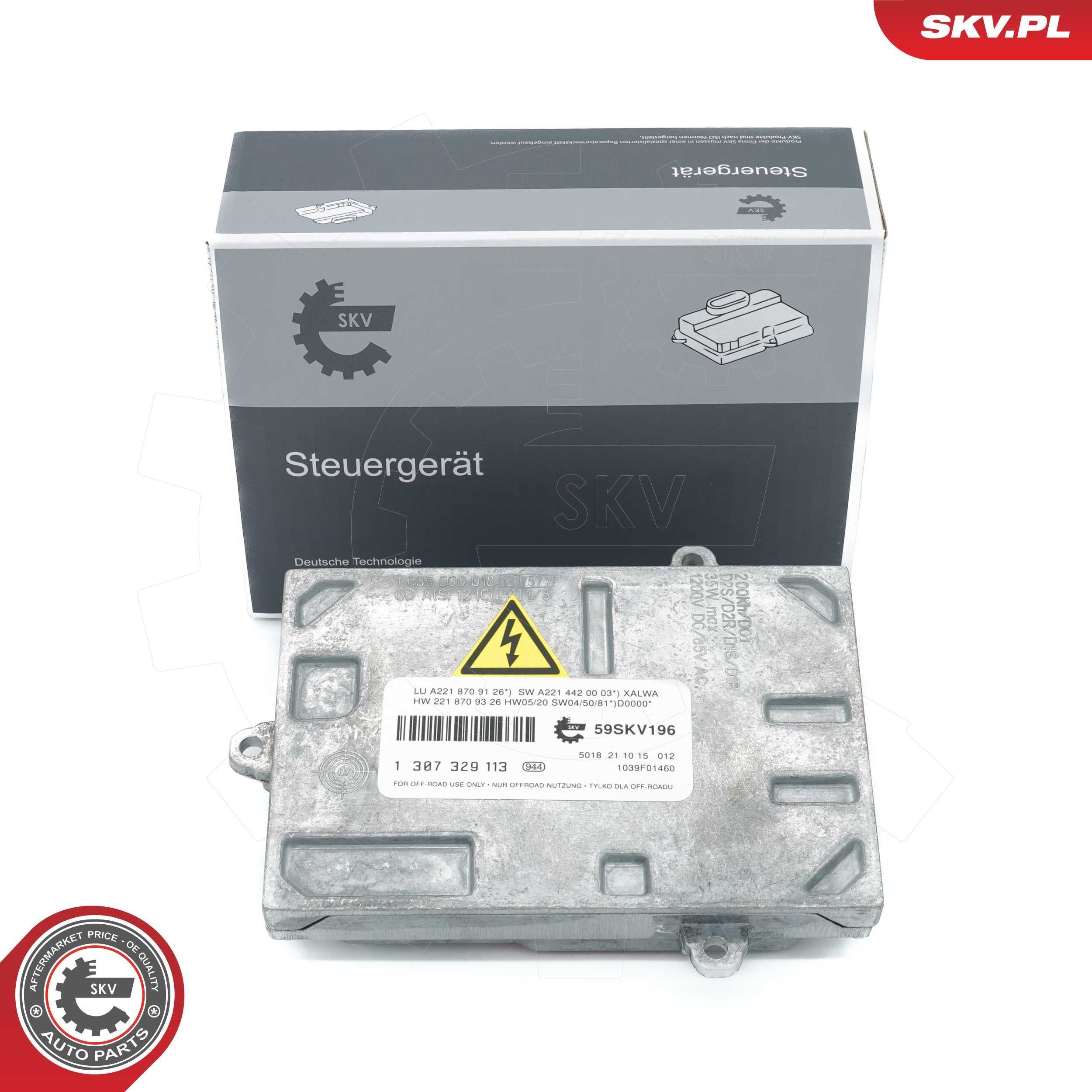 ESEN SKV Módulo de comando, iluminação 59SKV196 Módulo FRM ESEN SKV Porsche 718 59SKV196