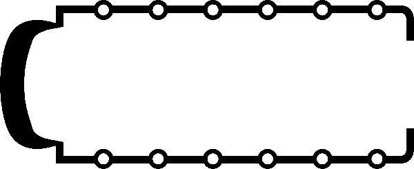 CORTECO Junta, cárter do óleo 023986P CORTECO 023986P Junta cárter do óleo FORD Escort Mk6 Hatchback (GAL, AAL, ABL) baratos