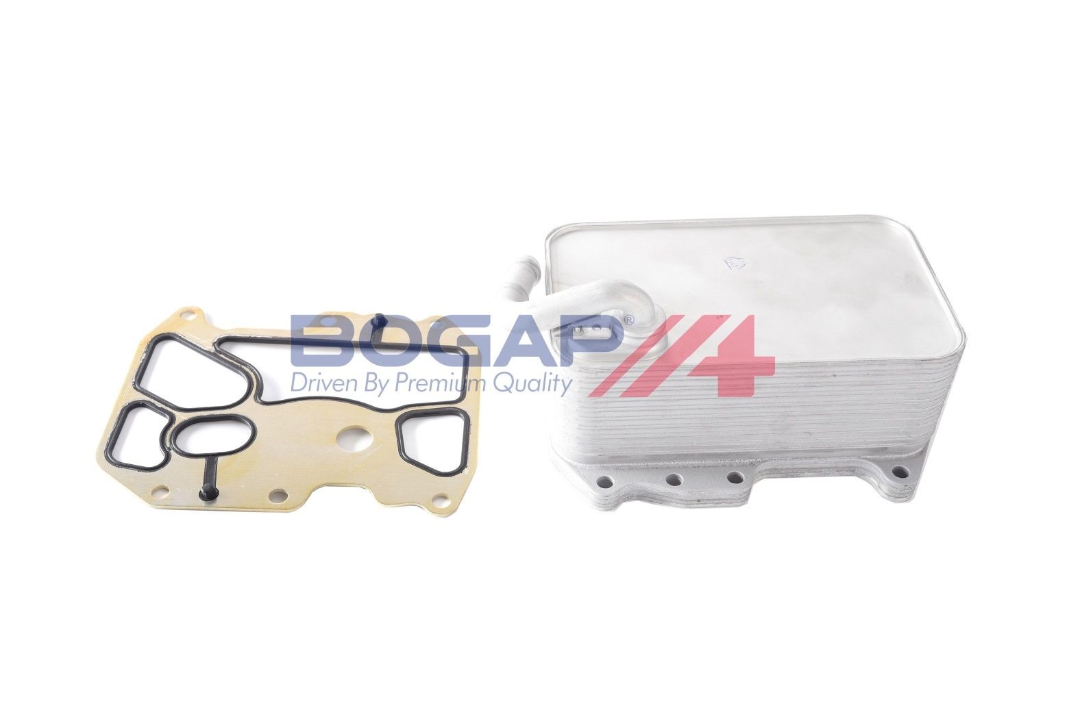 BOGAP Ölkühler A4222133 A4222133 Wärmetauscher, Öl AUDI Q5 BOGAP kaufen