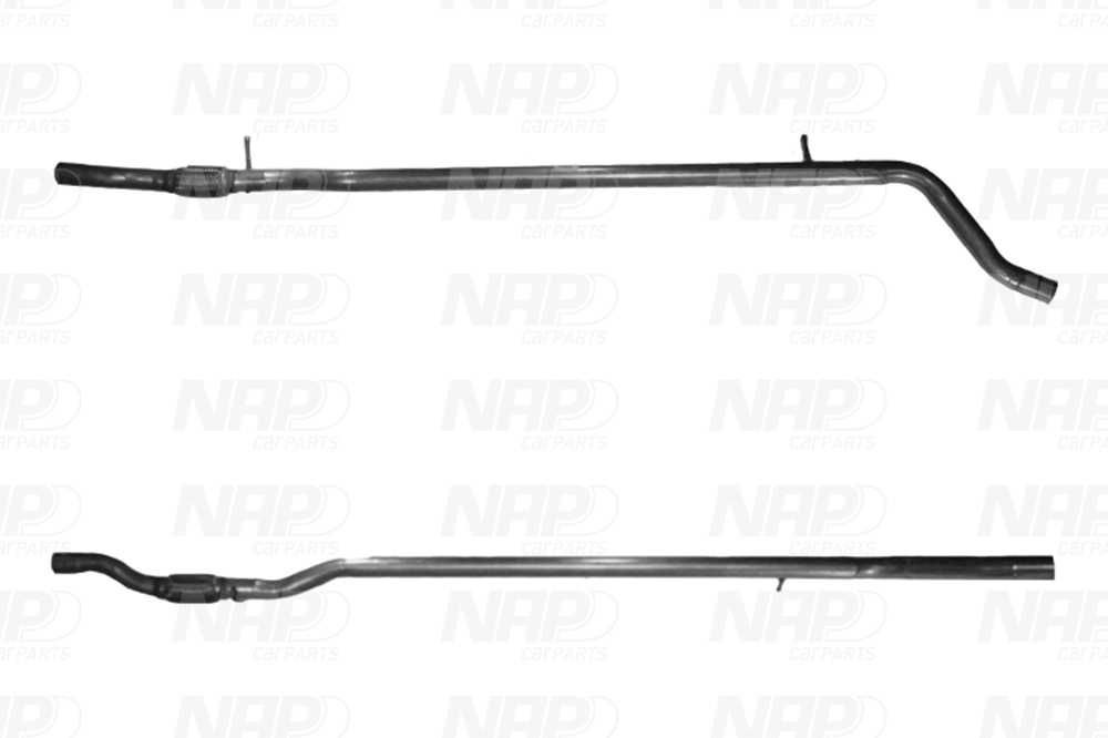 NAP carparts Eksosrør CAC10595 NAP carparts CAC10595 Eksosrør