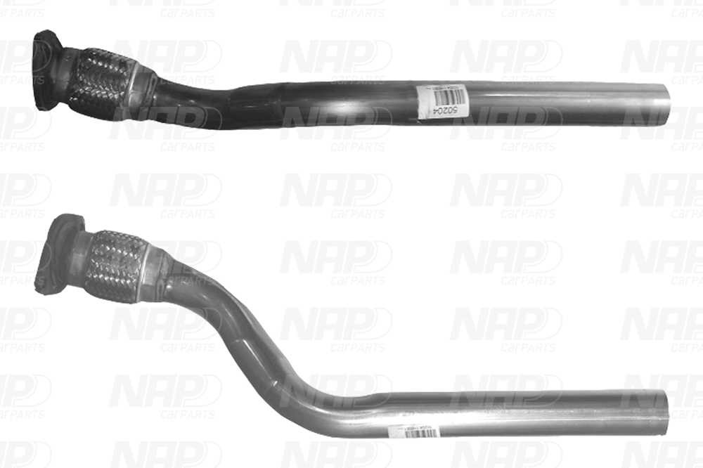NAP carparts Voorpijp CAC10600 NAP carparts Pijp voor de uitlaat RENAULT CAC10600