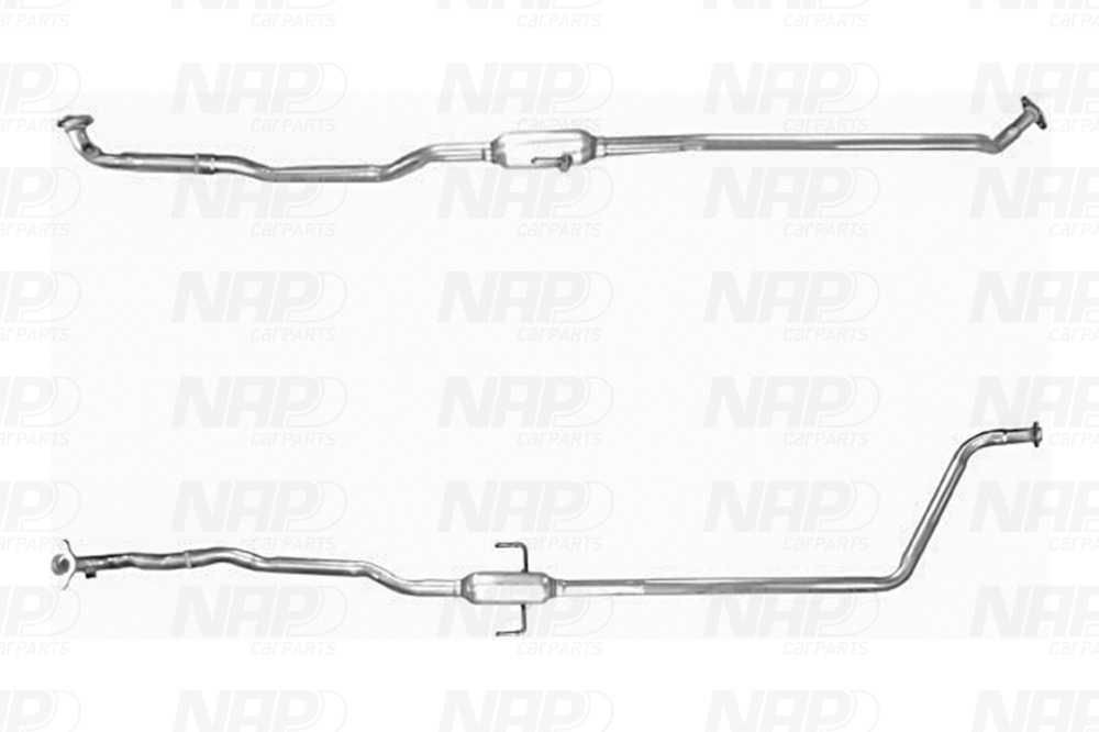NAP carparts Udstødningsrør CAC10650 CAC10650 Udstødningsrør NAP carparts PEUGEOT 5008