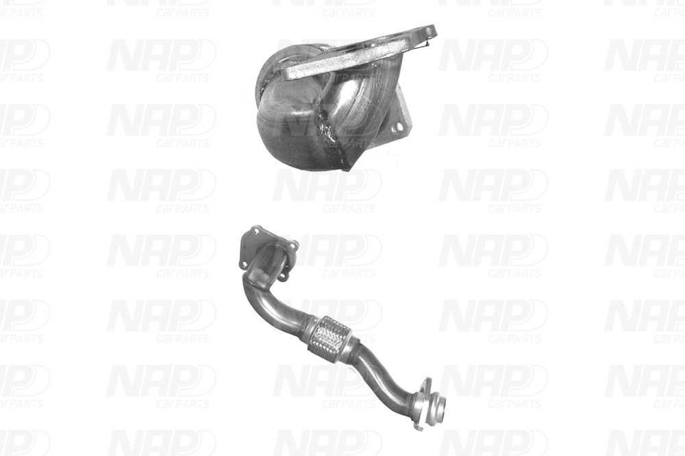 NAP carparts Tubo de escape CAF10557 NAP carparts CAF10557 Tubo de escape