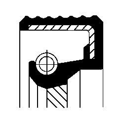 CORTECO Crankshaft seal 12013892B CORTECO 12013892B Crankshaft seal