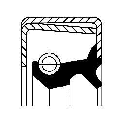 CORTECO Retentor, cubo da roda 12013987B CORTECO 12013987B Retentor, cubo da roda Mercedes C107 preço