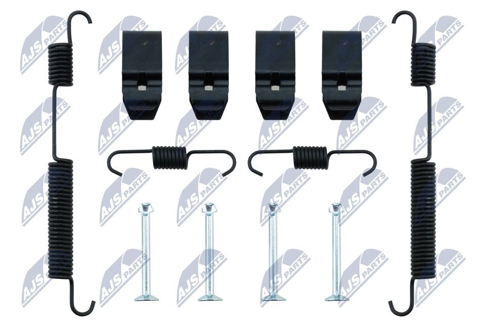 Kit de acessórios, maxilas de travão de estacionamento NTY HSR-HY-503 NTY HSR-HY-503 Kit de acessórios maxilas do travão HYUNDAI i30 2022