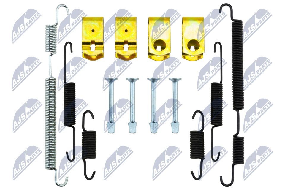 NTY Kit d'accessoires, mâchoires de frein de stationnement HSR-KA-300 HSR-KA-300 NTY Kit d'accessoires frein de stationnement Peugeot pas cher