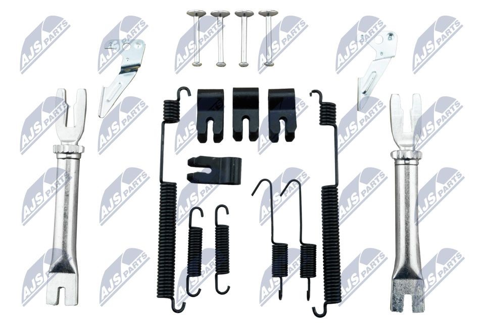 NTY Kit d'accessoires, mâchoires de frein de stationnement HSR-VW-001 Kit d'accessoires frein de stationnement PEUGEOT NTY HSR-VW-001