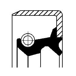 CORTECO Akselitiiviste, pyörän napa 19015593B CORTECO 19015593B Mazda 3 bk akselitiiviste, pyörän napa vaihto hinta