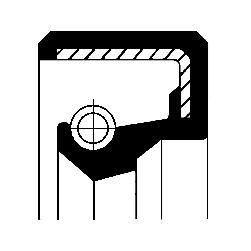 CORTECO Shaft Seal, speedometer drive 19026368B Mazda 929 CORTECO speedometer cable 19026368B