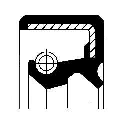 CORTECO Shaft Seal, transfer case 19035375B CORTECO 19035375B Seat Exeo st transfer case parts replacement