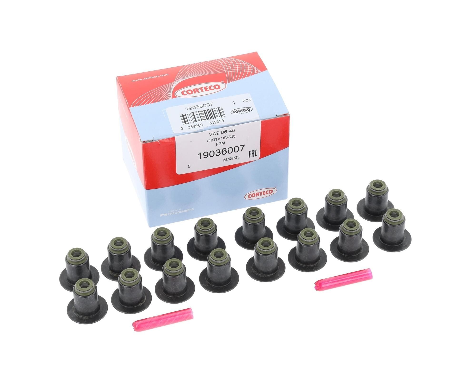 CORTECO Packningssats, ventiler 19036007 FIAT Ducato III Flak / Chassi (250, 290) Ventiltätning CORTECO 19036007