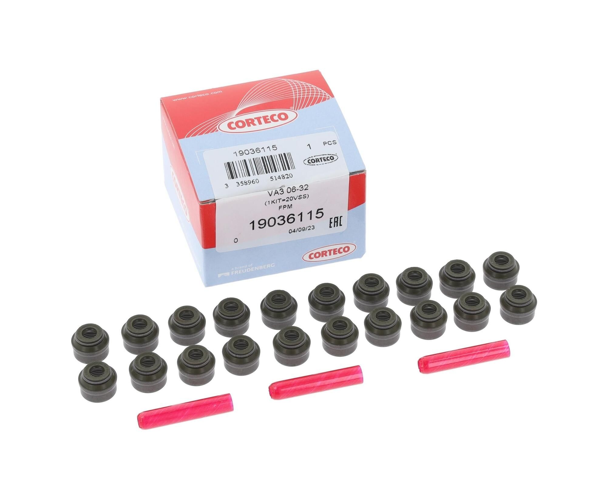 CORTECO Kit guarnizioni, Stelo valvola 19036115 19036115 costo Paraolio valvole VOLVO V70 CORTECO