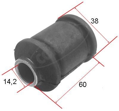 Suspensão, braço oscilante CORTECO 21653104 CORTECO 21653104: Apoio caixa do rolamento da roda Ford GALAXY 2002