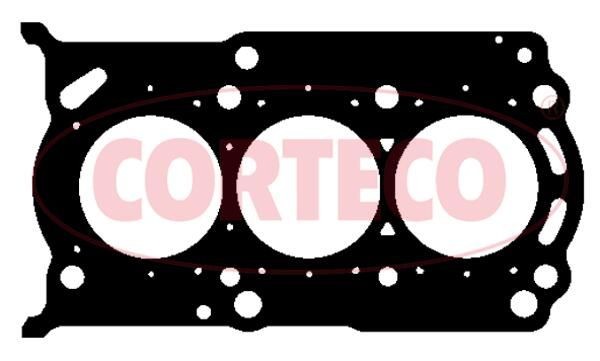 CORTECO Tetning, topplokk 415501P CORTECO 415501P Toppakning Fortwo II Cabrio (451) pris