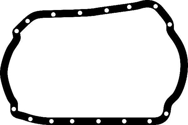 CORTECO Oil sump gasket 423866P HYUNDAI IONIQ CORTECO oil sump gasket 423866P