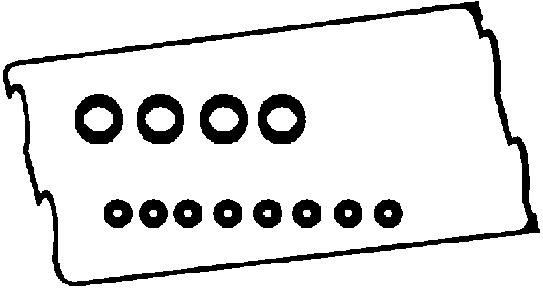 CORTECO Packningssats, ventilkåpa 440169P 440169P CORTECO ventilkåpspackning HONDA CR-Z