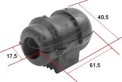 CORTECO Kinnitus, stabilisaator 80000116 Stabilisaatori puksid CORTECO MEGANE 80000116 odav