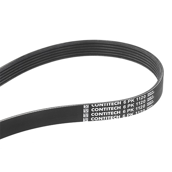 CONTITECH Correia trapezoidal estriada 6PK1120 CONTITECH 6PK1120 Correia trapezoidal estriada