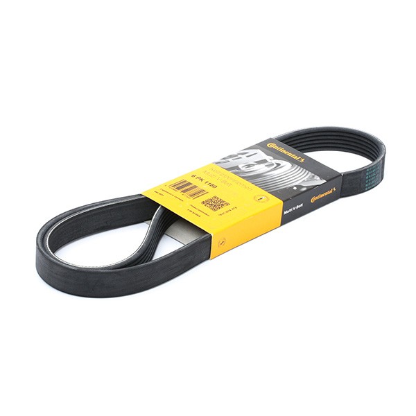 CONTITECH Correia trapezoidal estriada 6PK1180 CONTITECH 6PK1180 Correia trapezoidal estriada