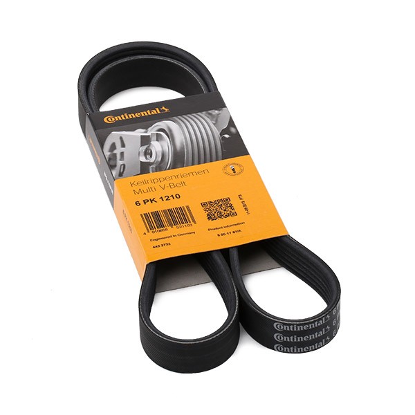 CONTITECH Ιμάντας poly-V 6PK1210 CONTITECH 6PK1210 γνήσια Ιμάντας poly-V Pony Hatchback κόστος