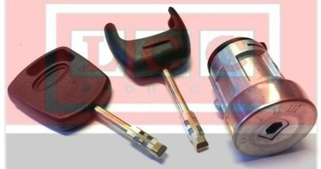 LCC Canhão de fechadura SI0115 LCC Jogo de canhões de fechaduras VW SI0115